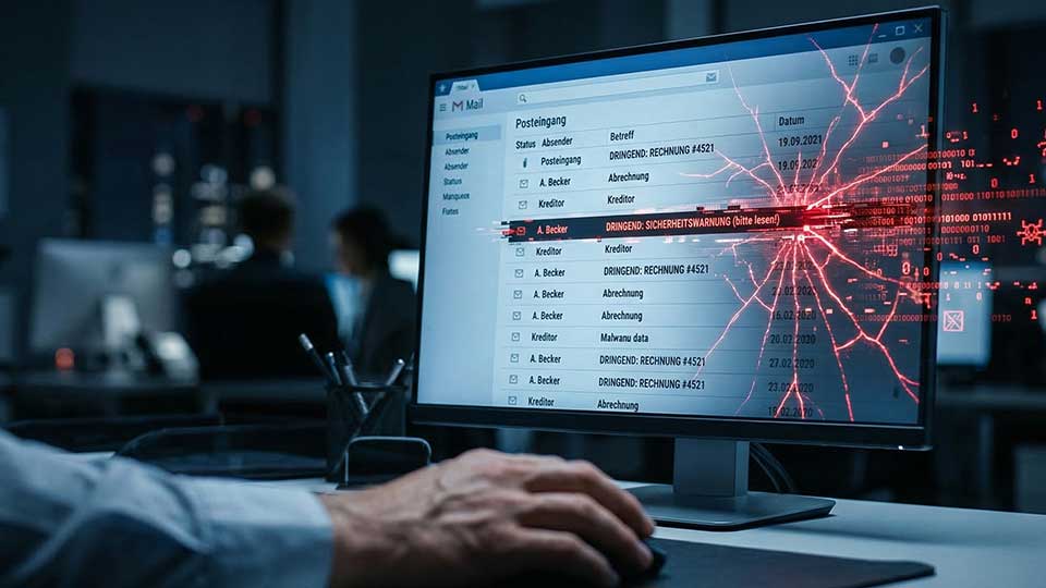 E-Mail-Sicherheit im KMU: Warum ein unachtsamer Klick die Existenz bedroht