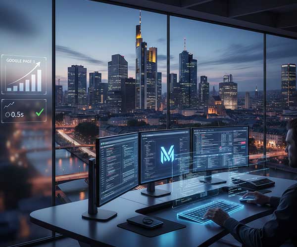 SEO-Analyse und Suchmaschinenoptimierung für eine Website in Frankfurt