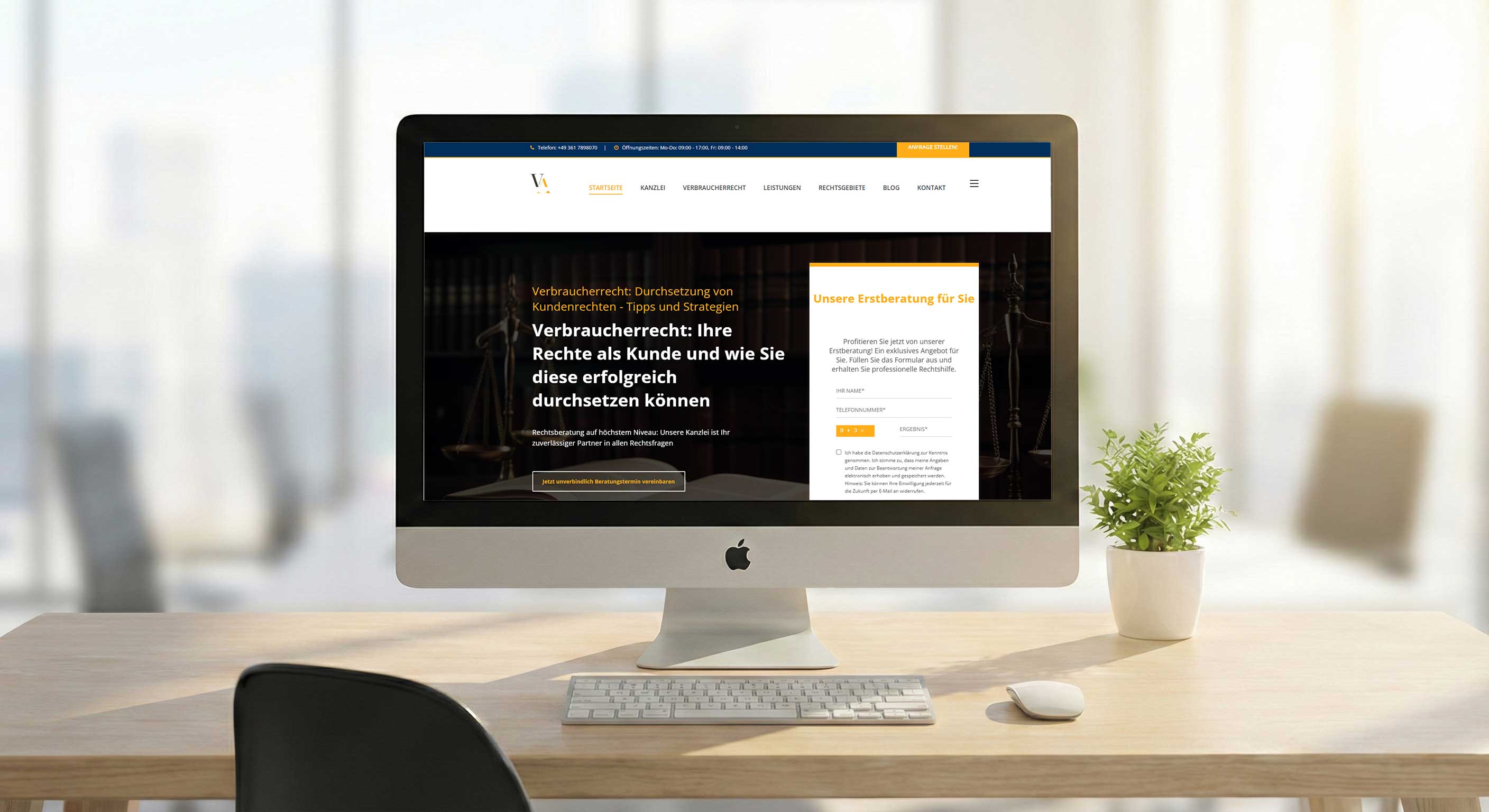 Verbraucheranwalt Online – Digitale Kanzleimarke