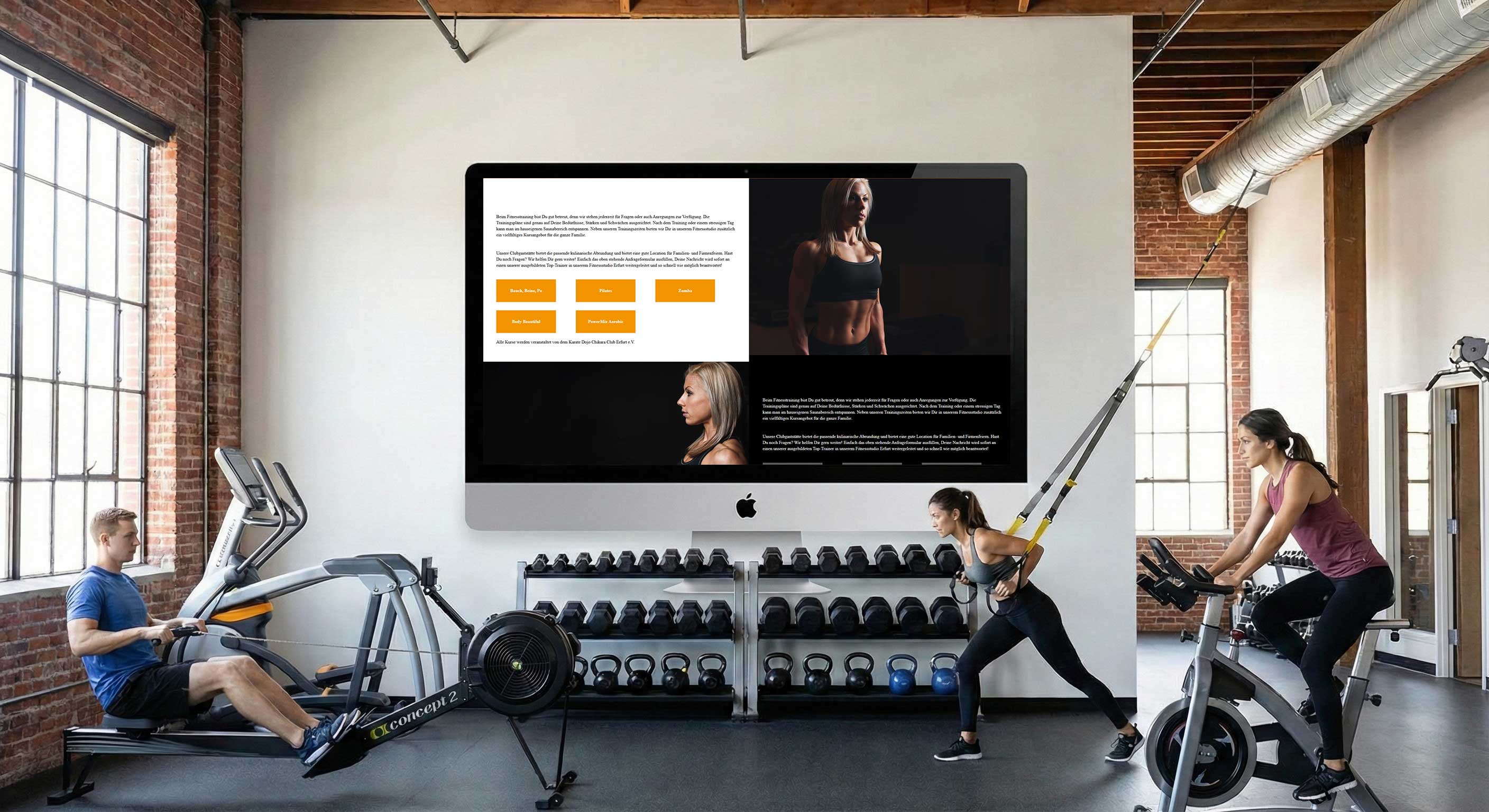 Fitnessstudio Kalkreiße und Chikara Club – Branding und Webauftritt